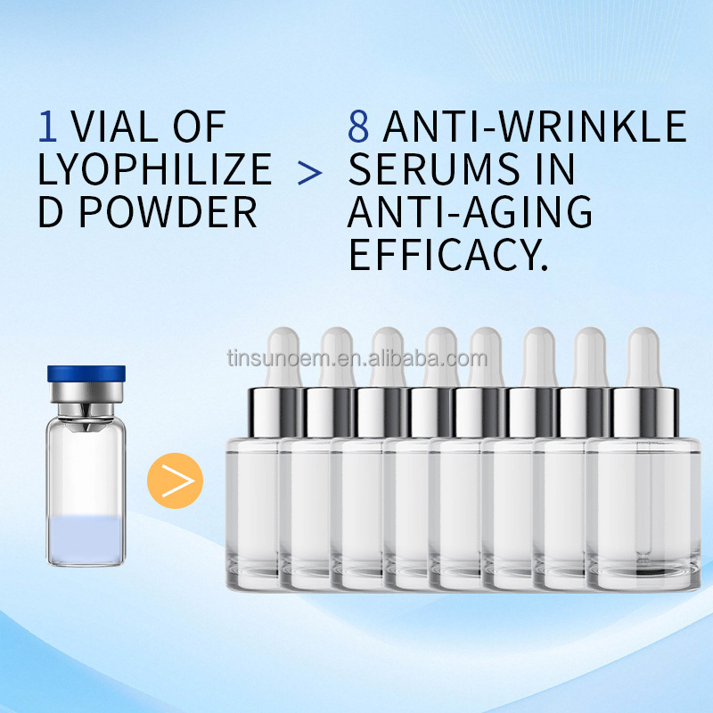 EKBER Professional Ghk-cu Beauty Salon Grade Blue Copper Peptides Lyophilized Powder for Fade Fine Line &amp; Wrinkle