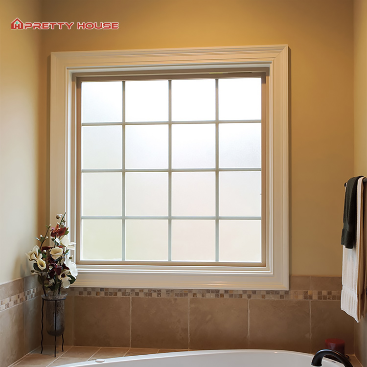 Modern Designs Aluminum Fixed Windows Picture Window Double Tempered Glass