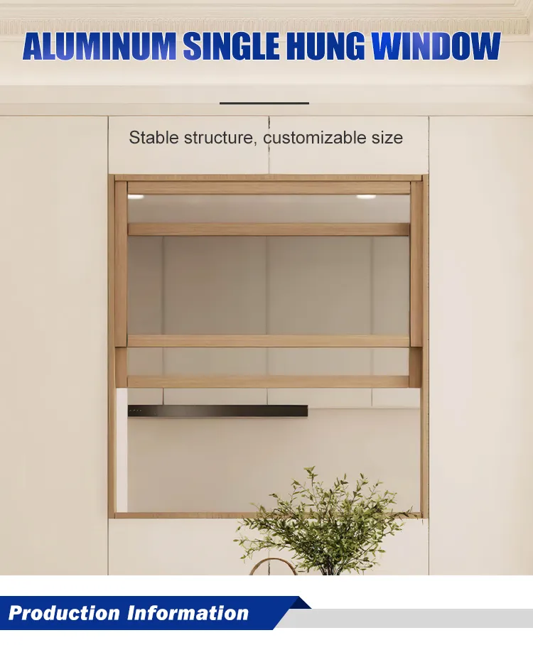 Aluminum Vertical Sliding Window