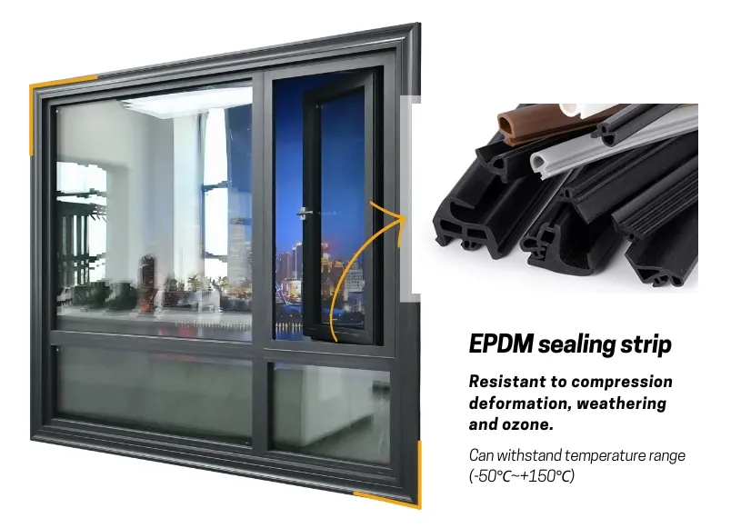 Panoramic Aluminum Fixed Window