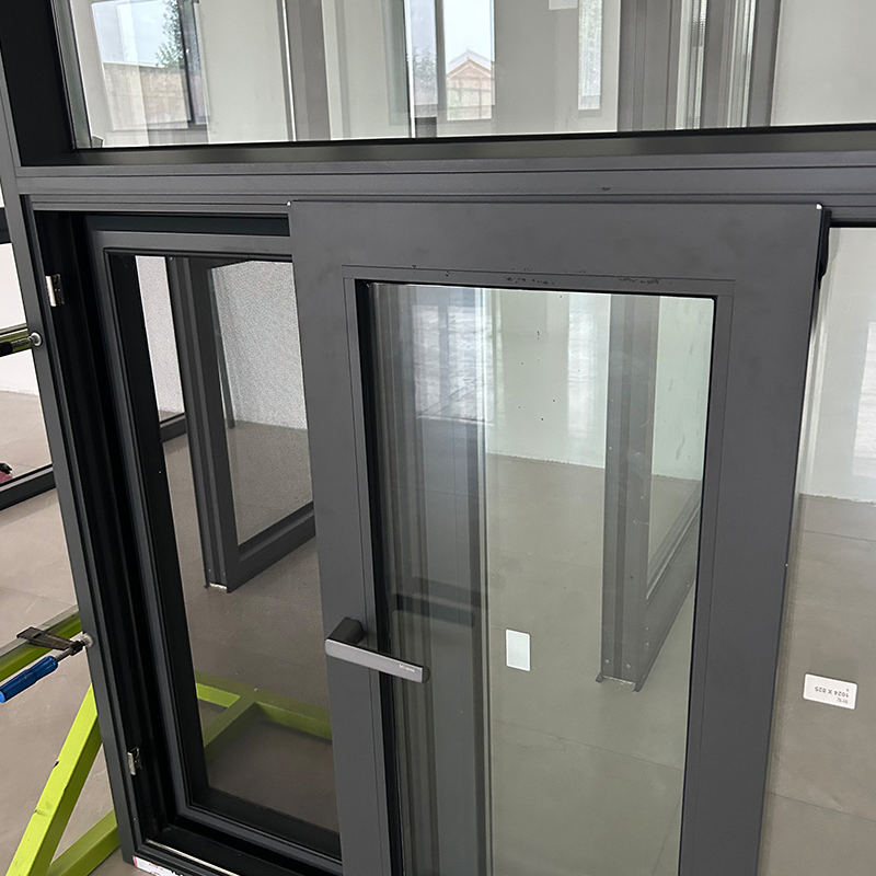Reliable and Cheap Brown Aluminum Windows Good Price Double Hung Aluminum Windows Sliding up Aluminum Hopper Windows