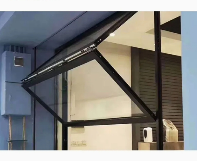 Interior Panoramic Double Glazing Picture Fixed Window Thermal Break UPVC PVC Fixed Window