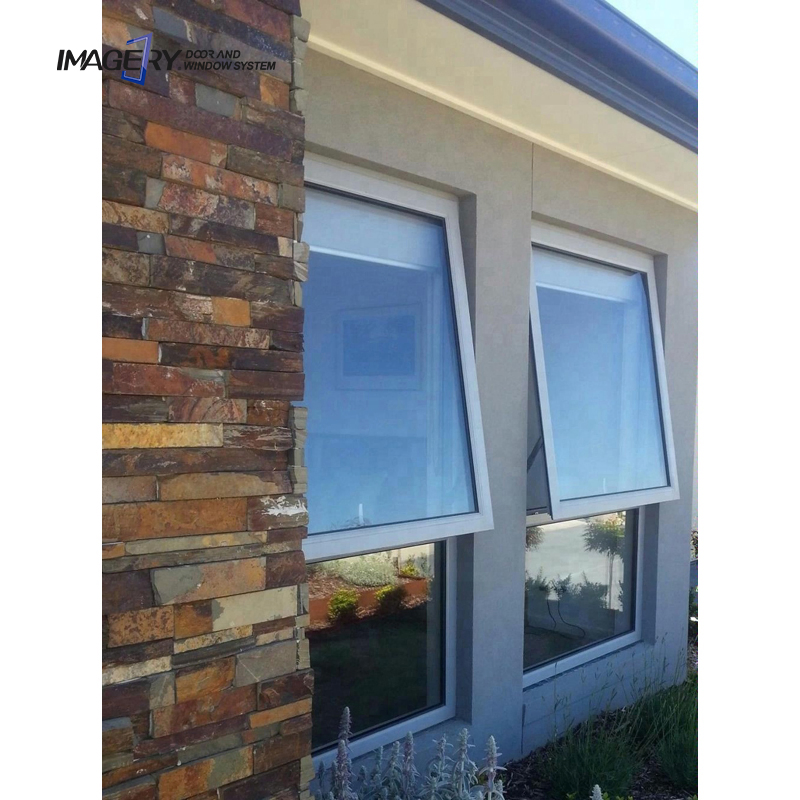 Commercial Residential Energy Efficient American Aluminum Window Hopper Top Hinged Awning Window