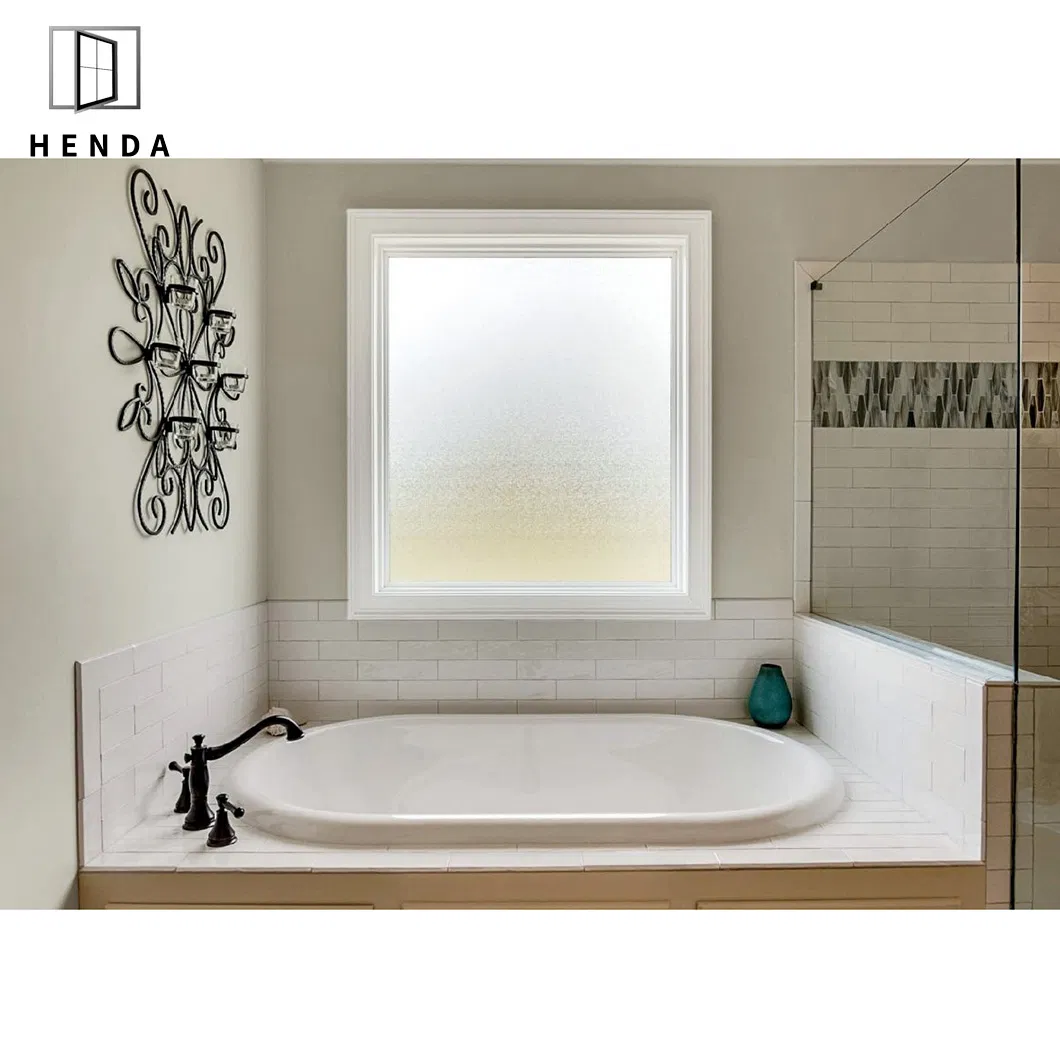 Double Glazing Soundproof Aluminum Fixed Swing Tilt Turn Window with Mosquito Nets Picture Window