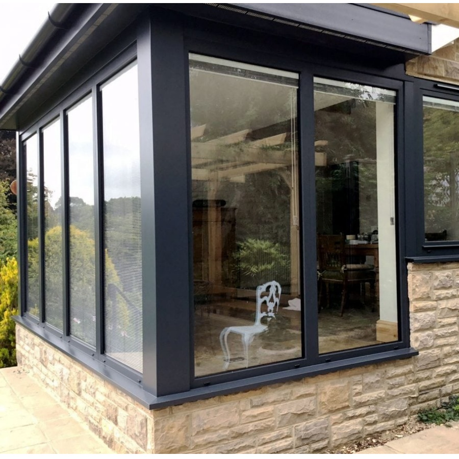 High Standard Modern Design Aluminum Tilt Turn Windows Double Glazing for Hotels Soundproof Casement Windows Swing Bedrooms