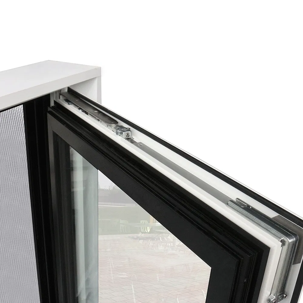 Top Strength Home Pivot Casement Window High Quality Broken Bridge Aluminum Glass Windows