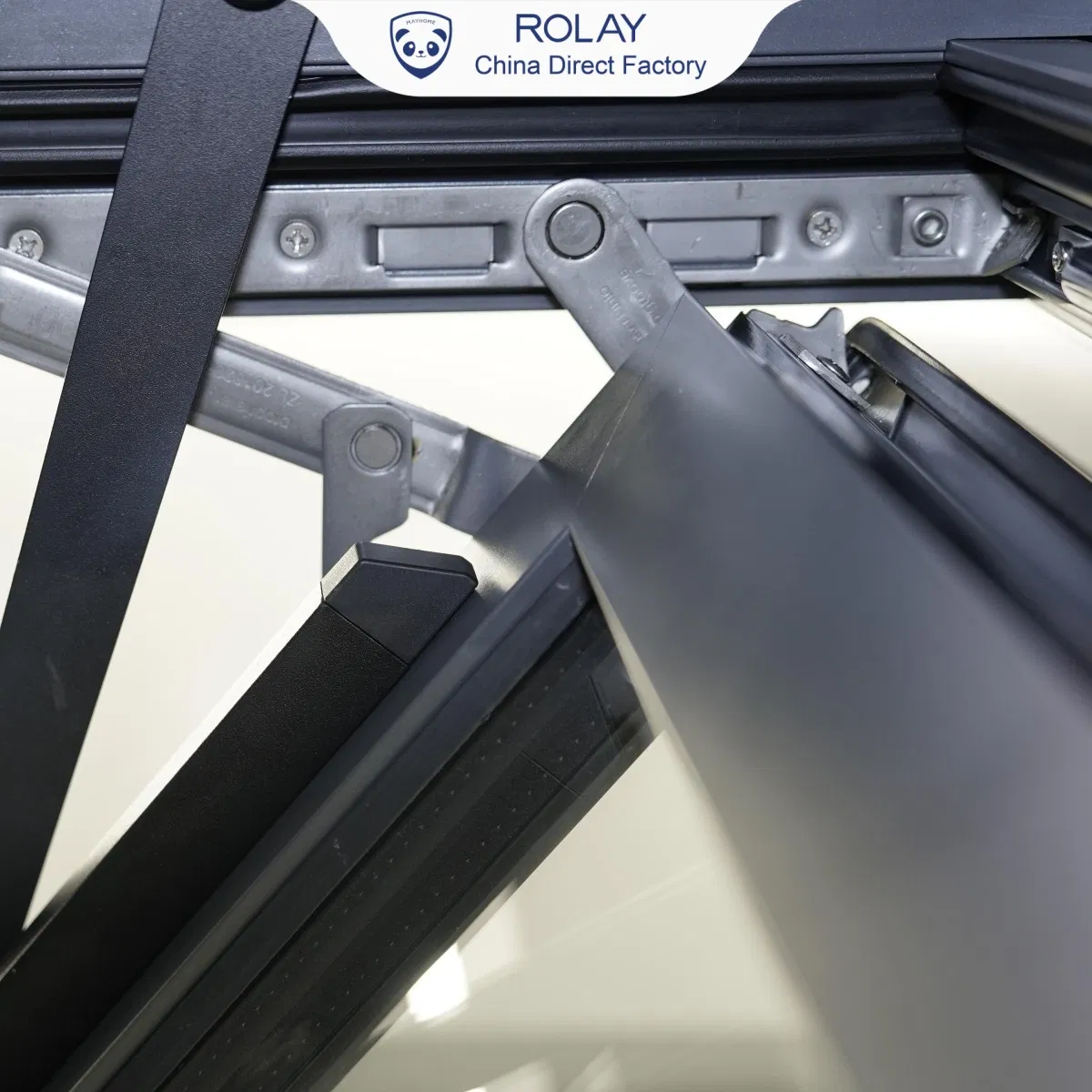 Rolay Aluminium Window Awning Window Thermal Insulation Child-Safe Soundproof Dustproof Tempered Glass Window Casement Window for School Buildings and Developer