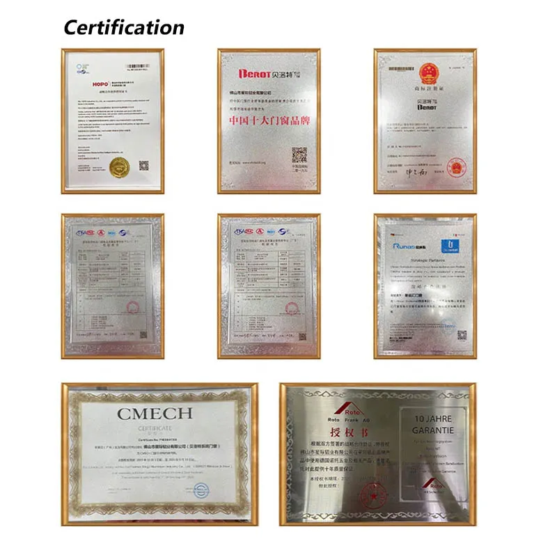 Certifications