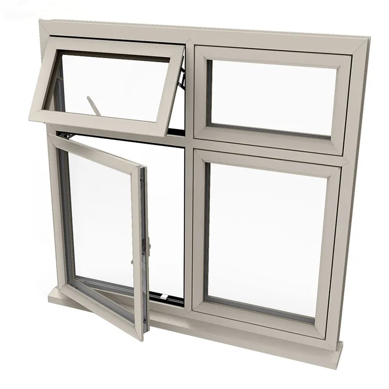 Manufacturer Supplier Aluminium Bow Bay Double Insulation Glass Casement Bay Window