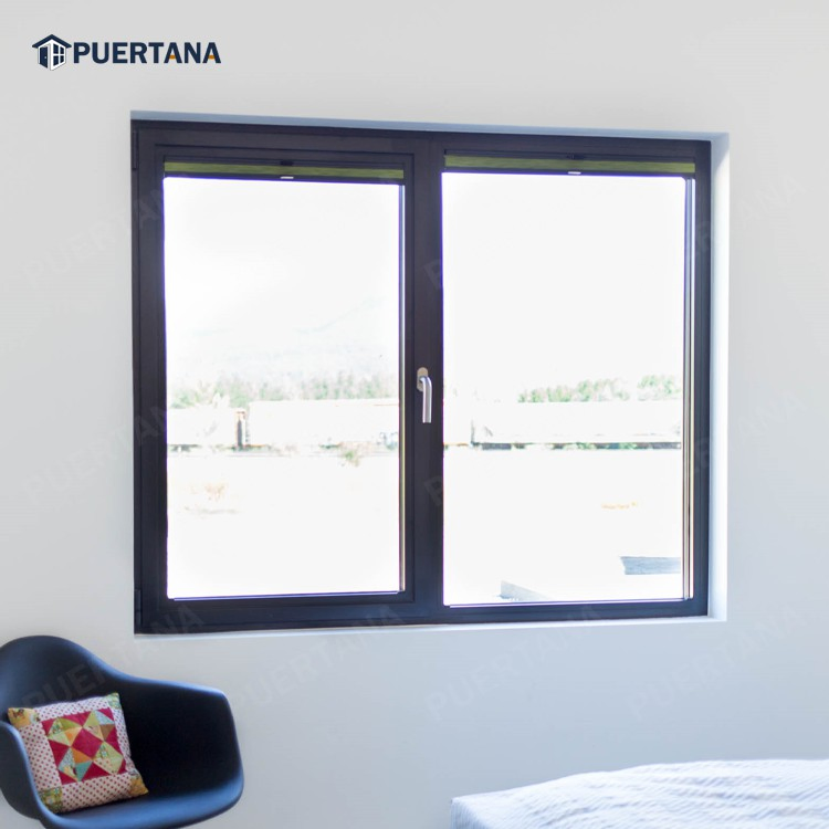 Foshan Manufacturer Supplier Aluminium Bow Bay Double Insulation Glass Casement Bay Window