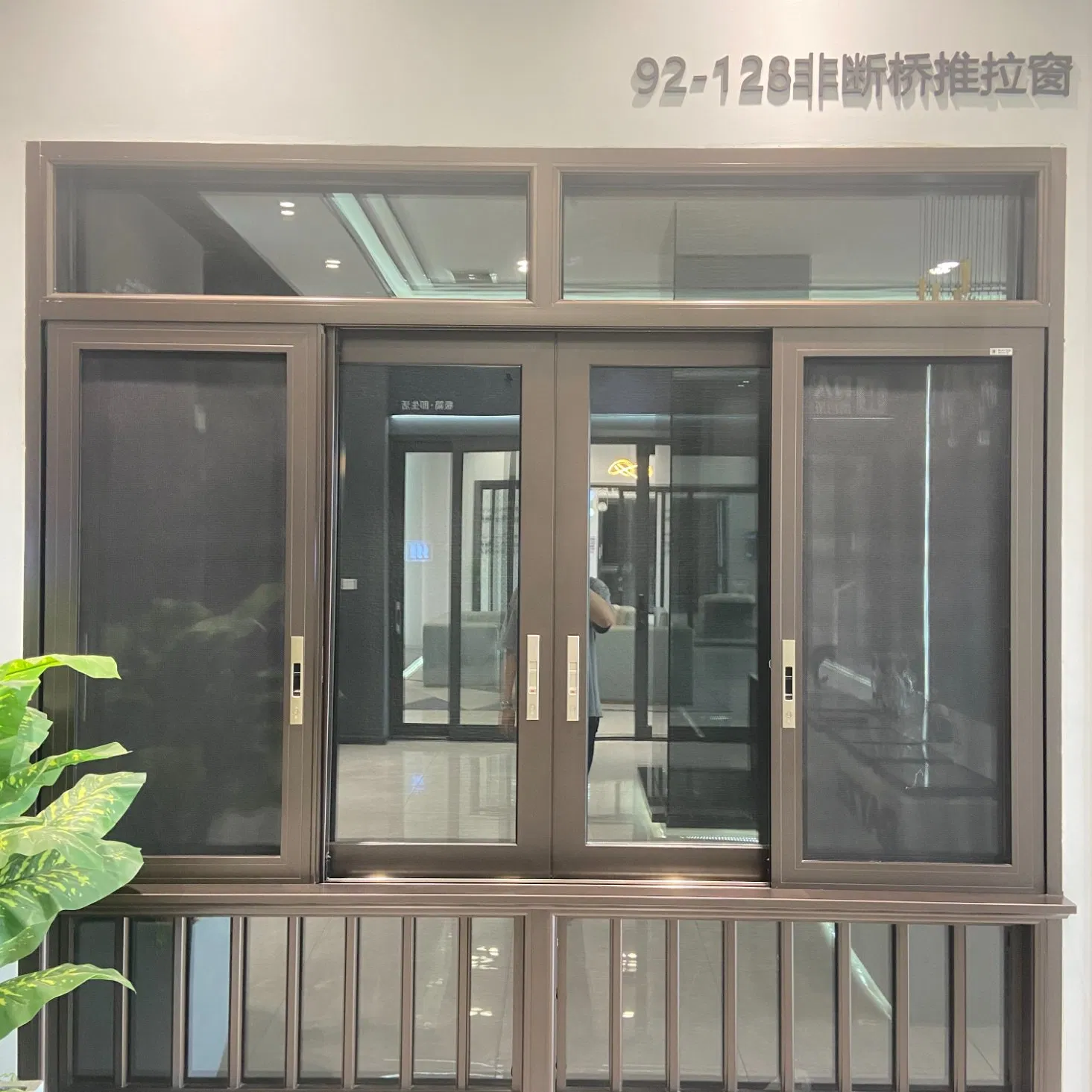 Australian Standard Awning Thermal Double Glazed Hurricane Impact Aluminum Sliding Window