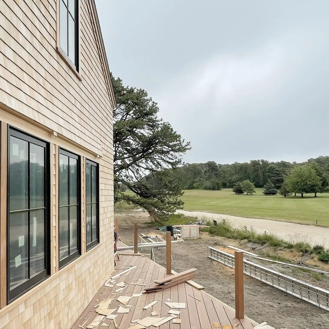 Thermal Break Black Double Glass Aluminum Single Hung Window