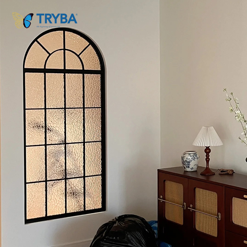 High End Curved Glass Aluminum Fixed Picture Windows for Landmark Buildings