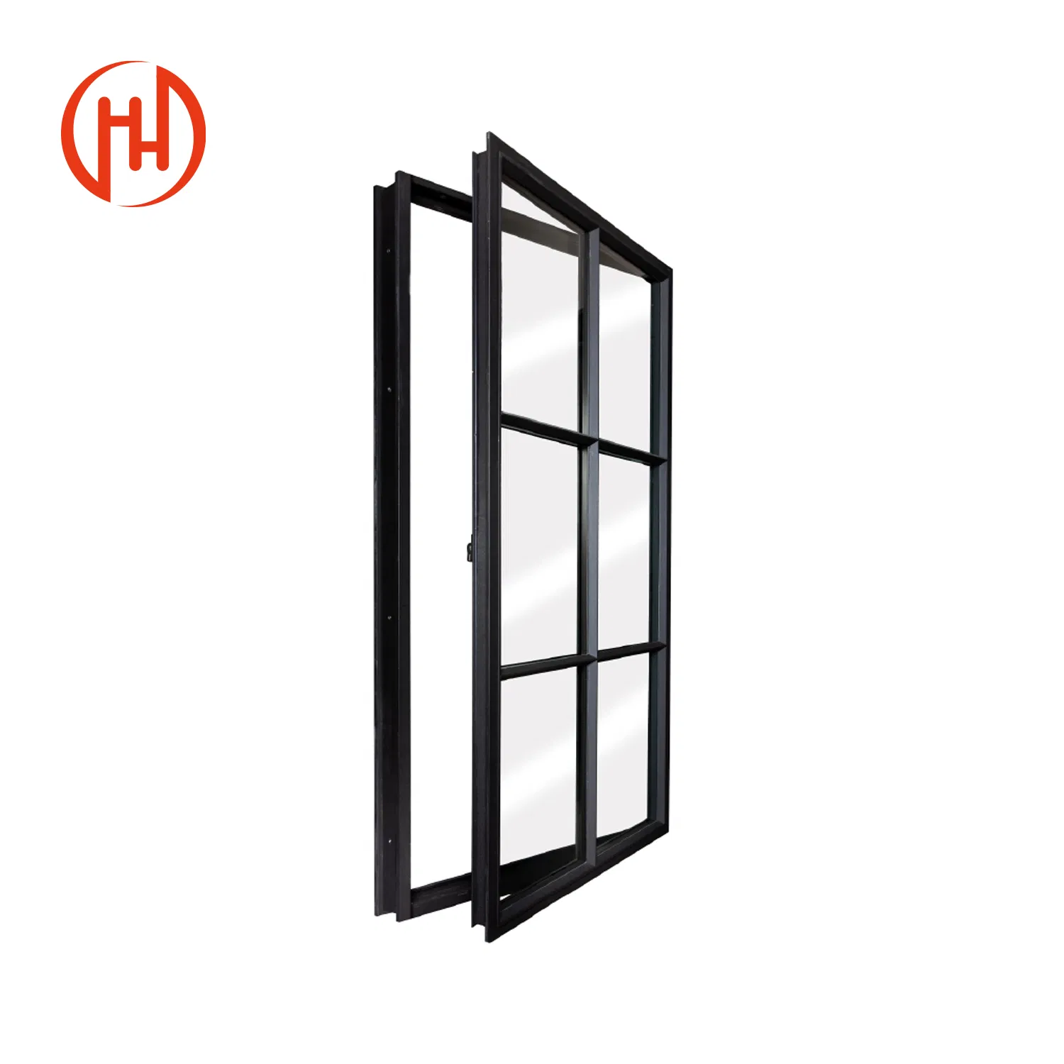 As2047 Cheap Aluminum Bifold Folding Glass Windows, Aluminum Folding Window with Thermal Break