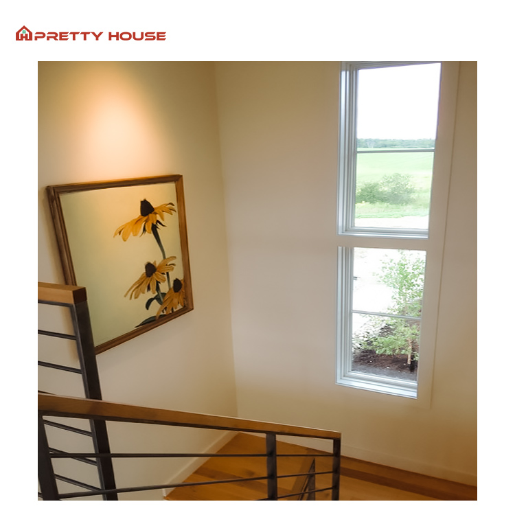 Modern Designs Aluminum Fixed Windows Picture Window Double Tempered Glass