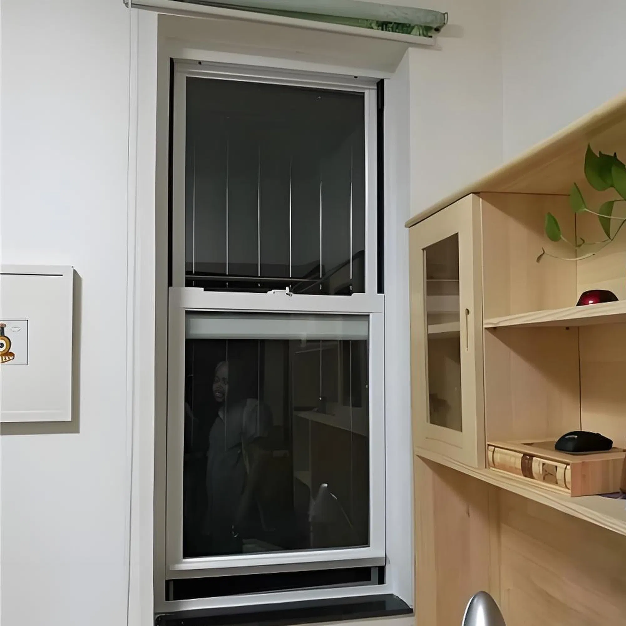Customizable Aluminum Double-Hung Window for Tailored Spaces