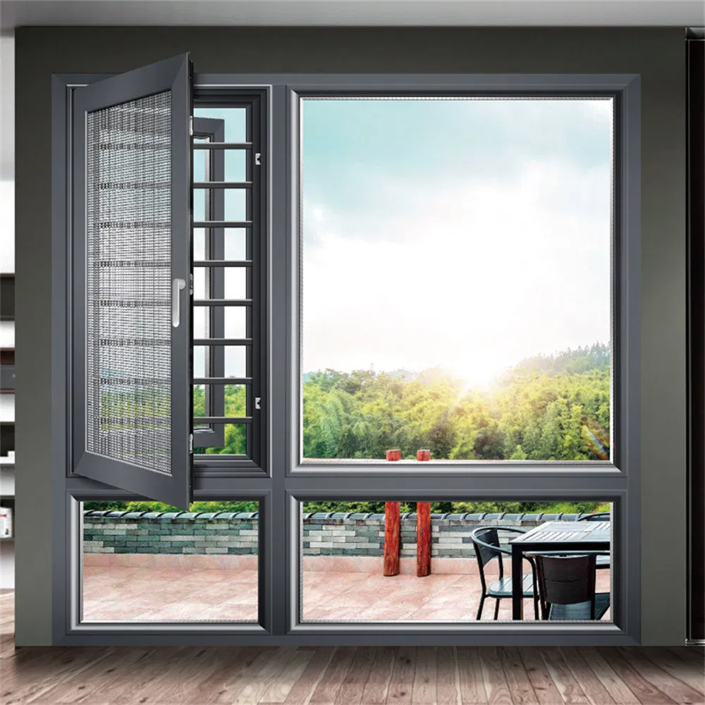 Bifold Aluminium Pivot Door Triple Glazed Window