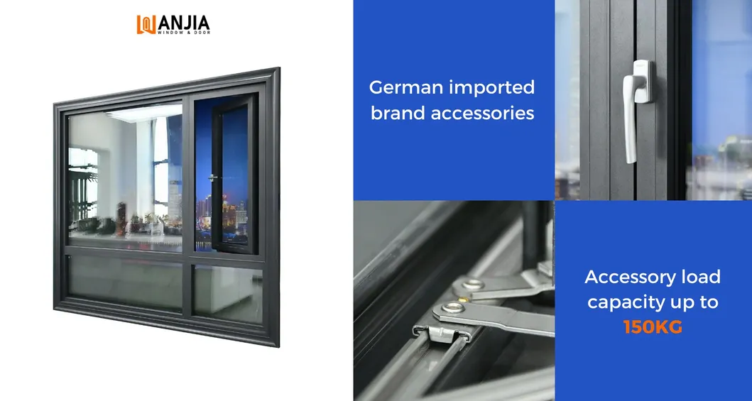 Double Glazing Aluminum Window