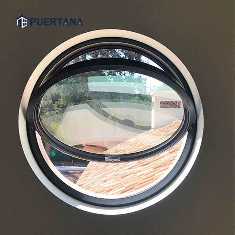 Aluminum Circular Window Aluminum Circle Round Vertical Pivot Window