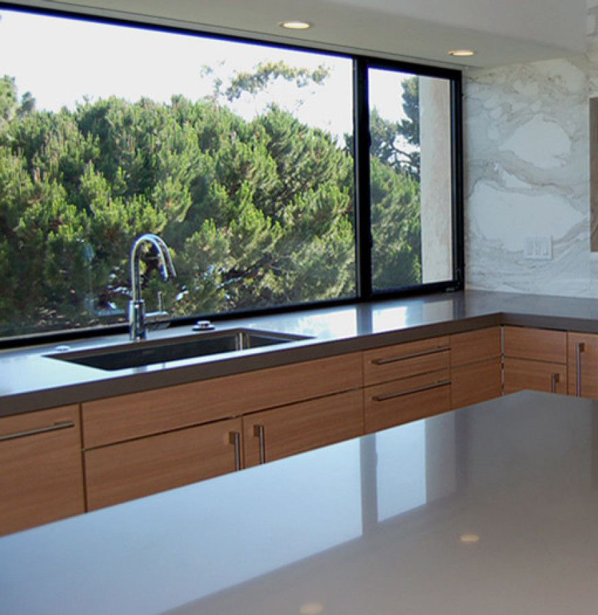 Hurricane Energy Efficient Panoramic Picture Windows Glass Aluminum Fixed Window