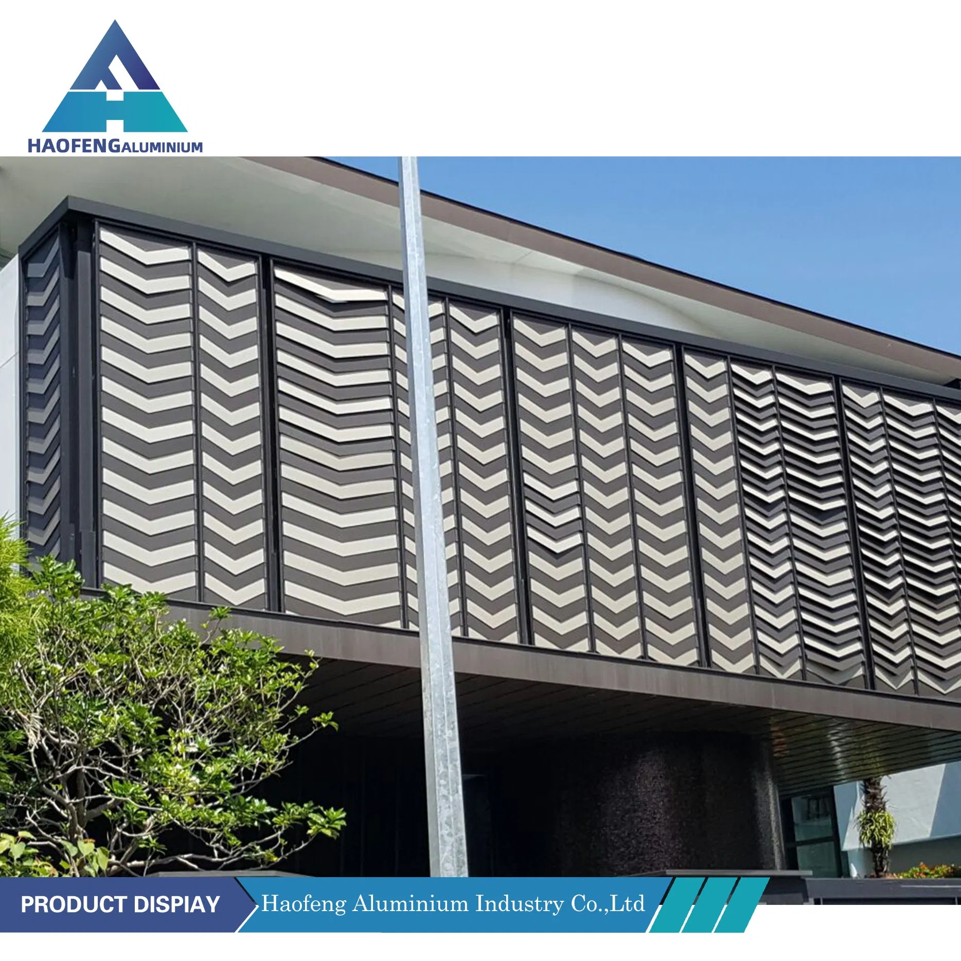 Wall Decorative External Aluminium Vertical Louvres Jalousie Windows for Sale