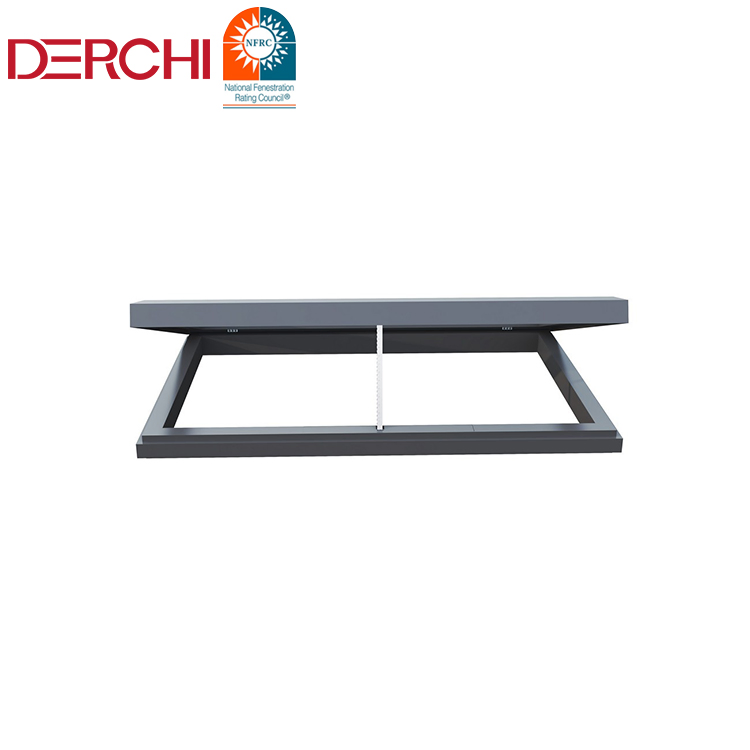 Aluminum Double Glass Skylight Roof Pivot Windows Designs