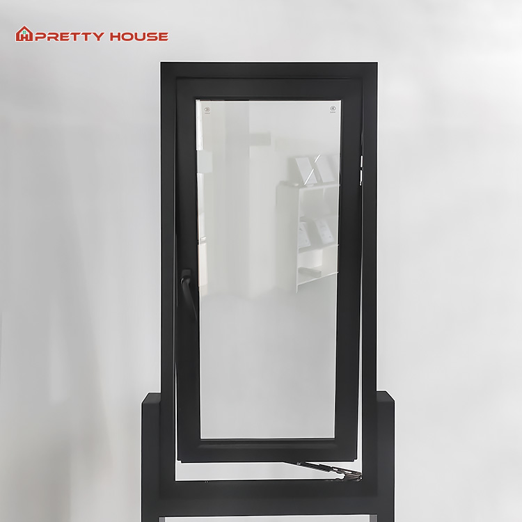 Custom Double Glazing Color Soundproof Outside Opening Aluminum Casement Window