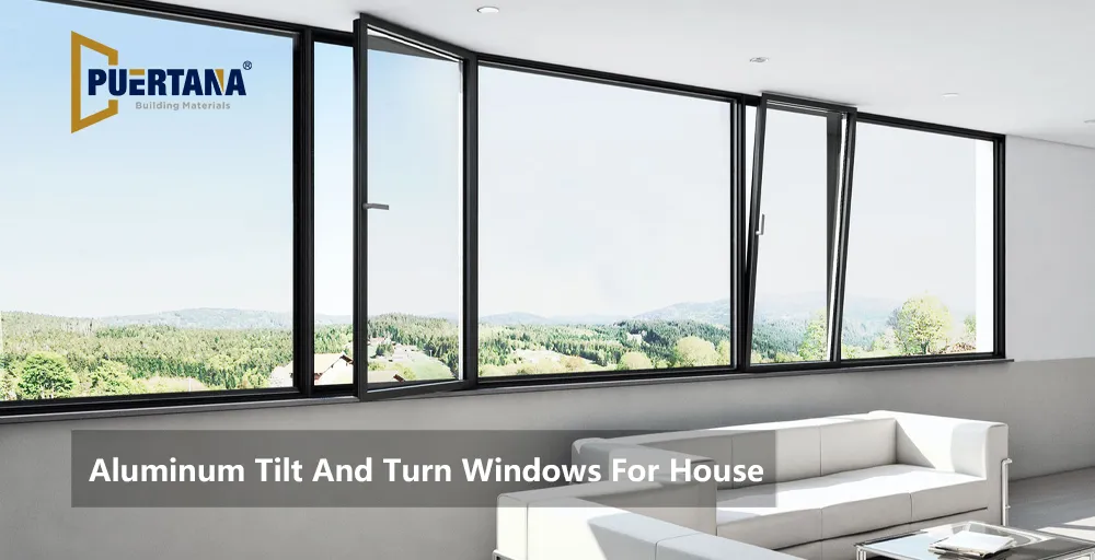 Aluminum Vertical Pivot Window