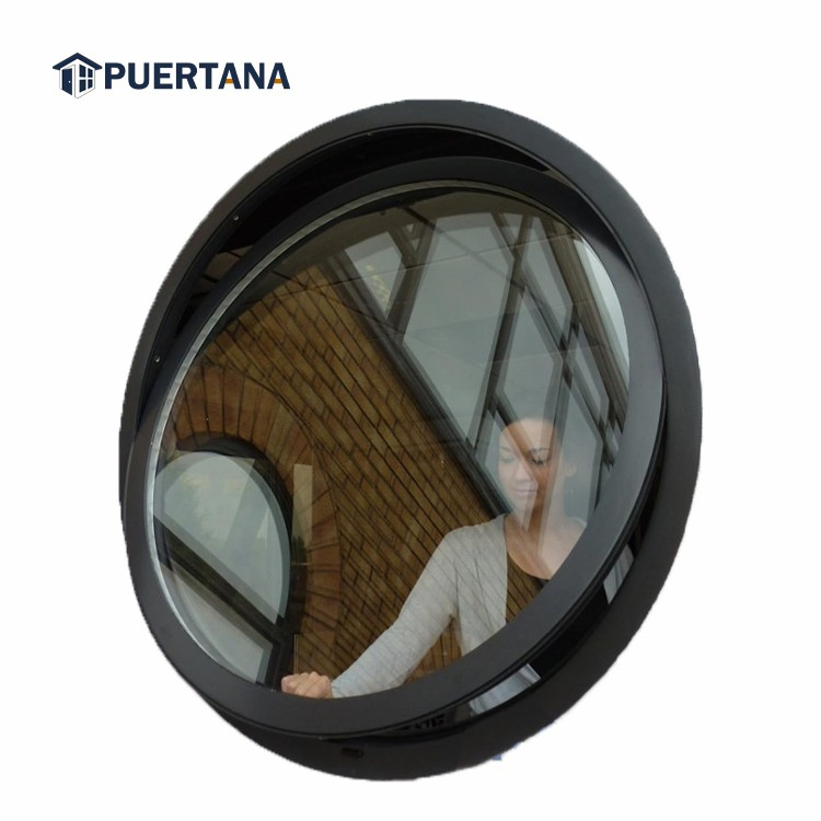 Aluminum Circular Window Aluminum Circle Round Vertical Pivot Window