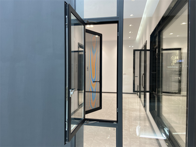 Thermal Break Aluminum Sound Heat Insulated Glass Hurricane Impact Windows