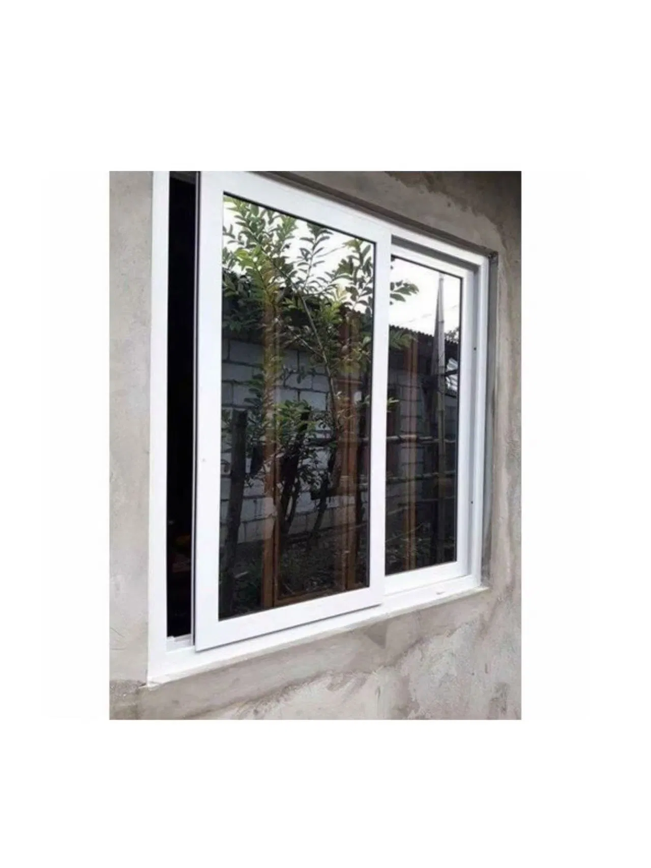 PVC/UPVC Window Single Durable Soundproof New Design and Aluminum Window Single Double Hung/Sliding in Modern Design