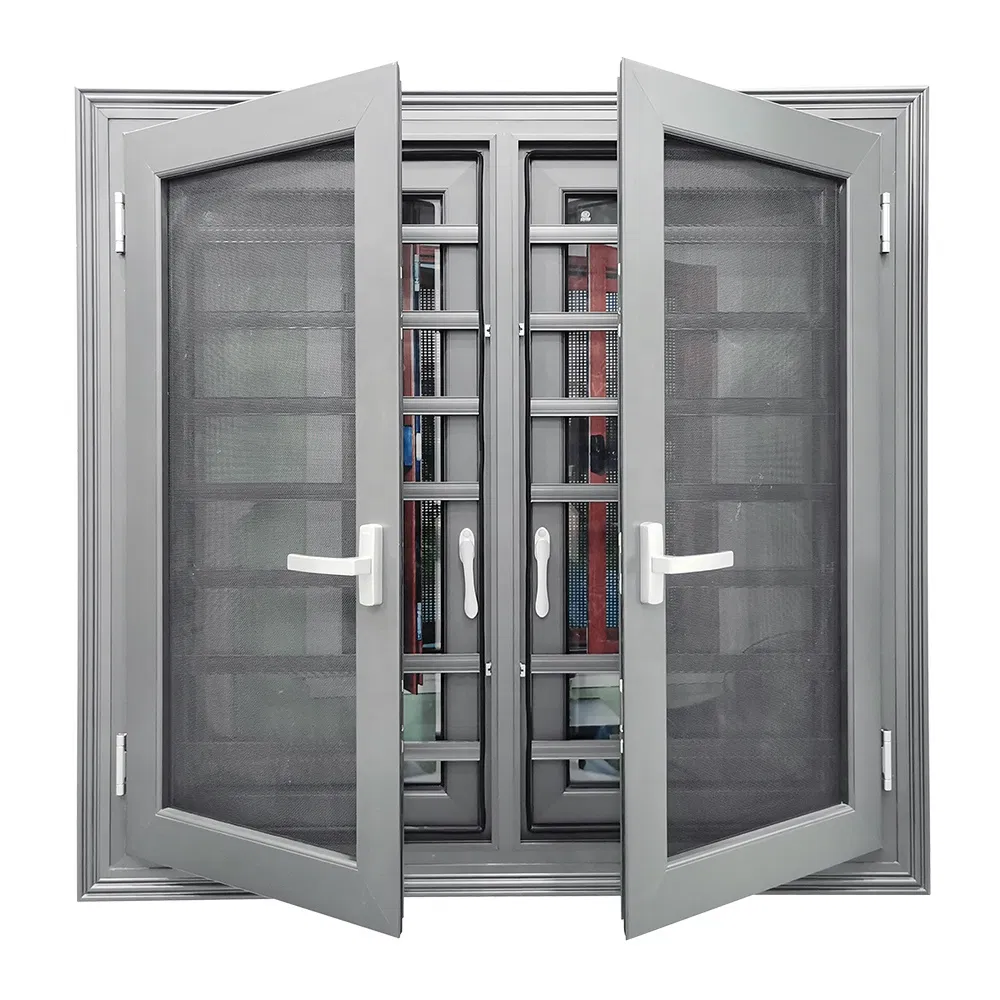 Australia Standard Aluminum French Aluminium Pivot Door Bifold Window
