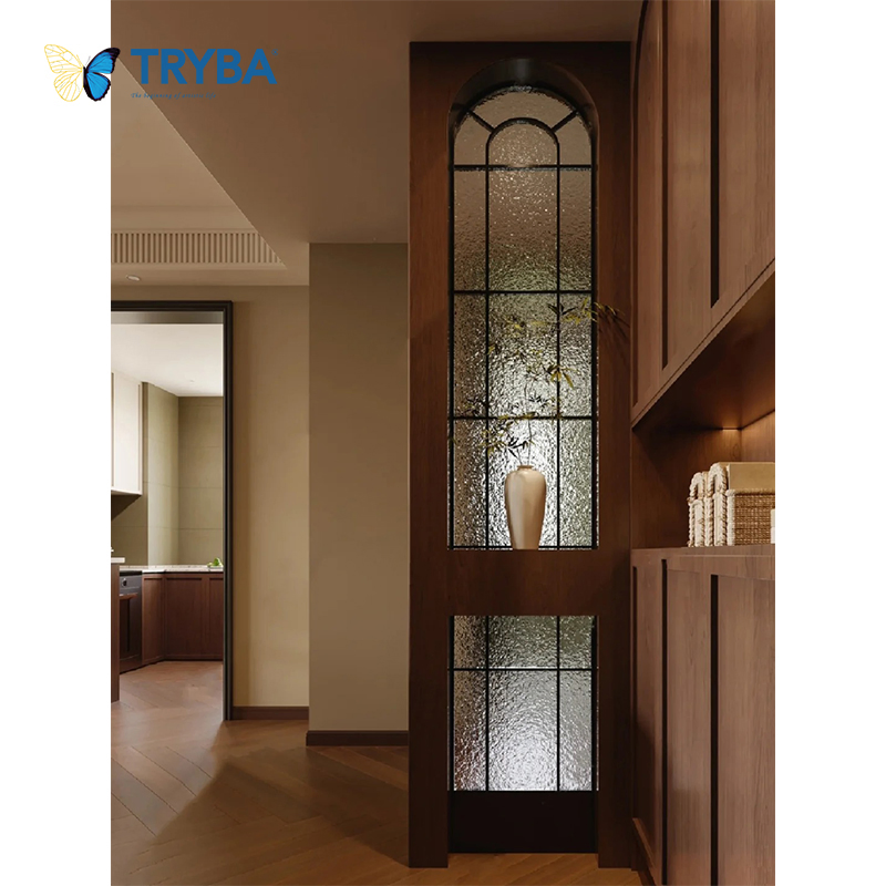 High End Curved Glass Aluminum Fixed Picture Windows for Landmark Buildings