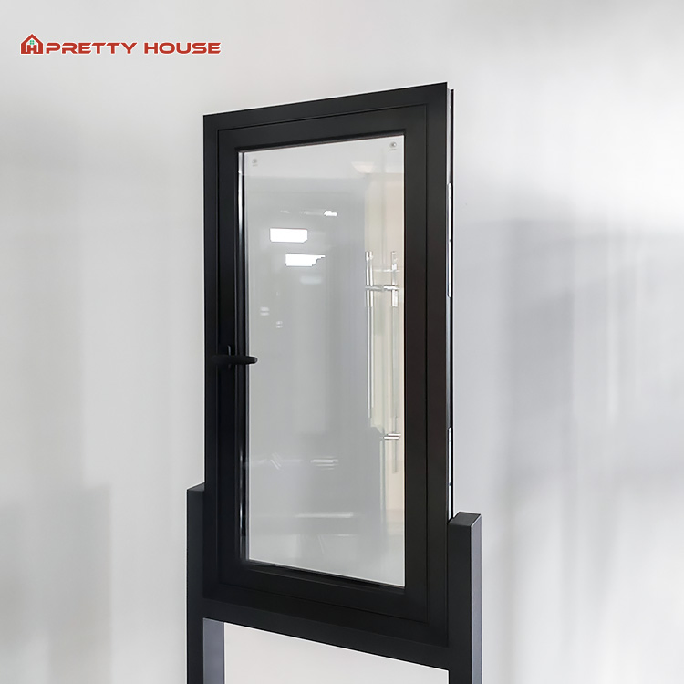 Custom Double Glazing Color Soundproof Outside Opening Aluminum Casement Window