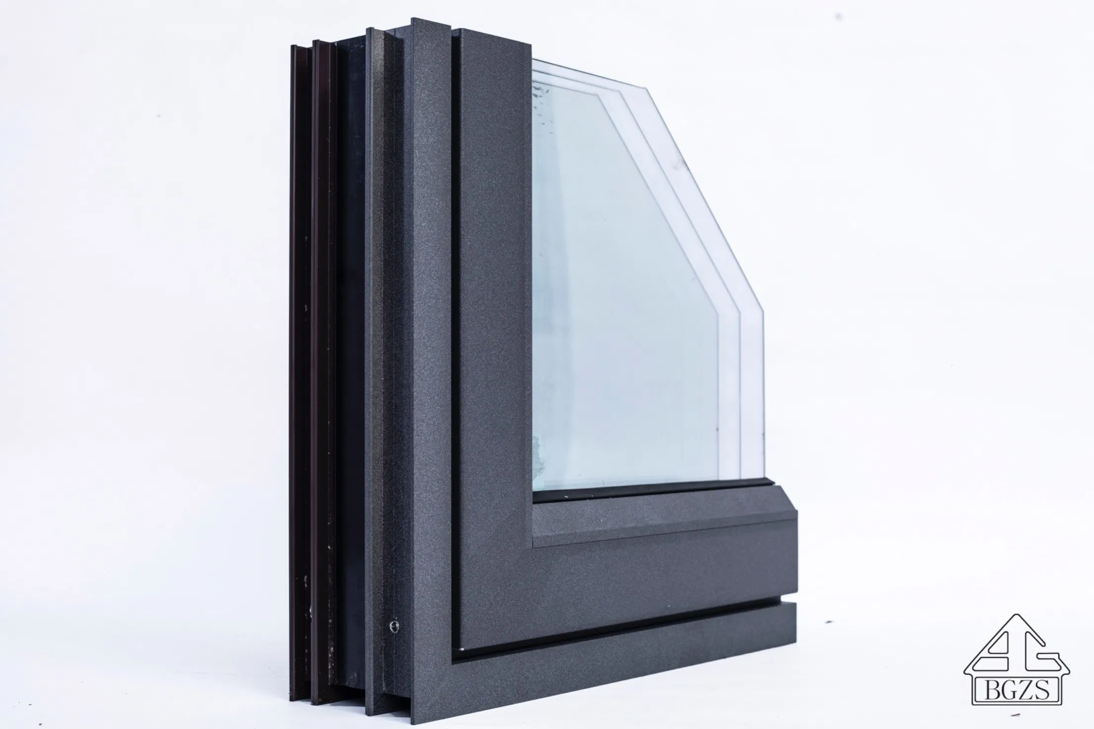 Modern Grill Design Tempered Glass Powder Coating Double Glazed Glazing Metal Soundproof Aluminum Casement Aluminum Wrought Window