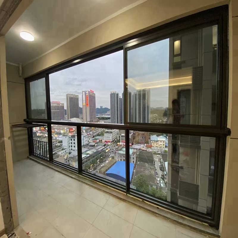 Aluminum Profile for Windows and Door Awning Horizontal Sliding Jalousie Louvre Used Aluminium Alloy Folding Glass Round Shutter Casement Door and Window