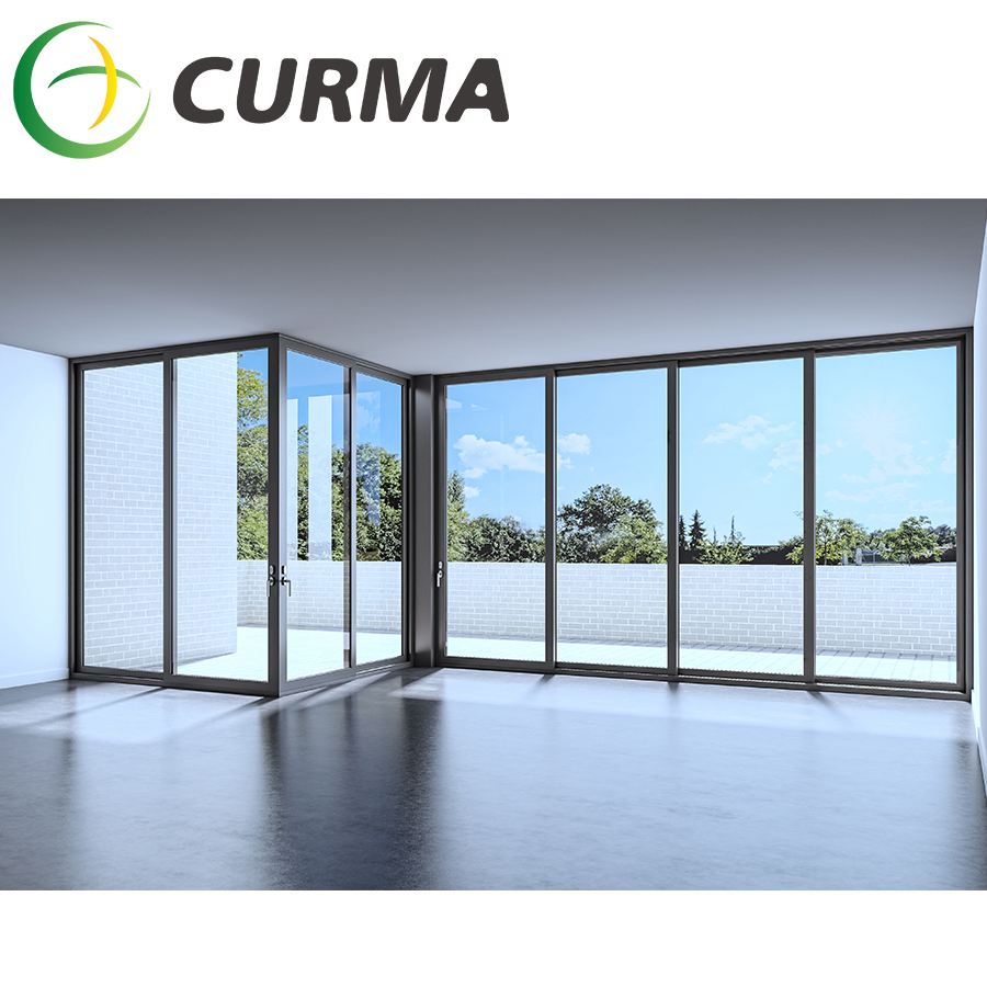 Bay &amp; Bow Window Thermal Break Aluminium Home Extended Window System