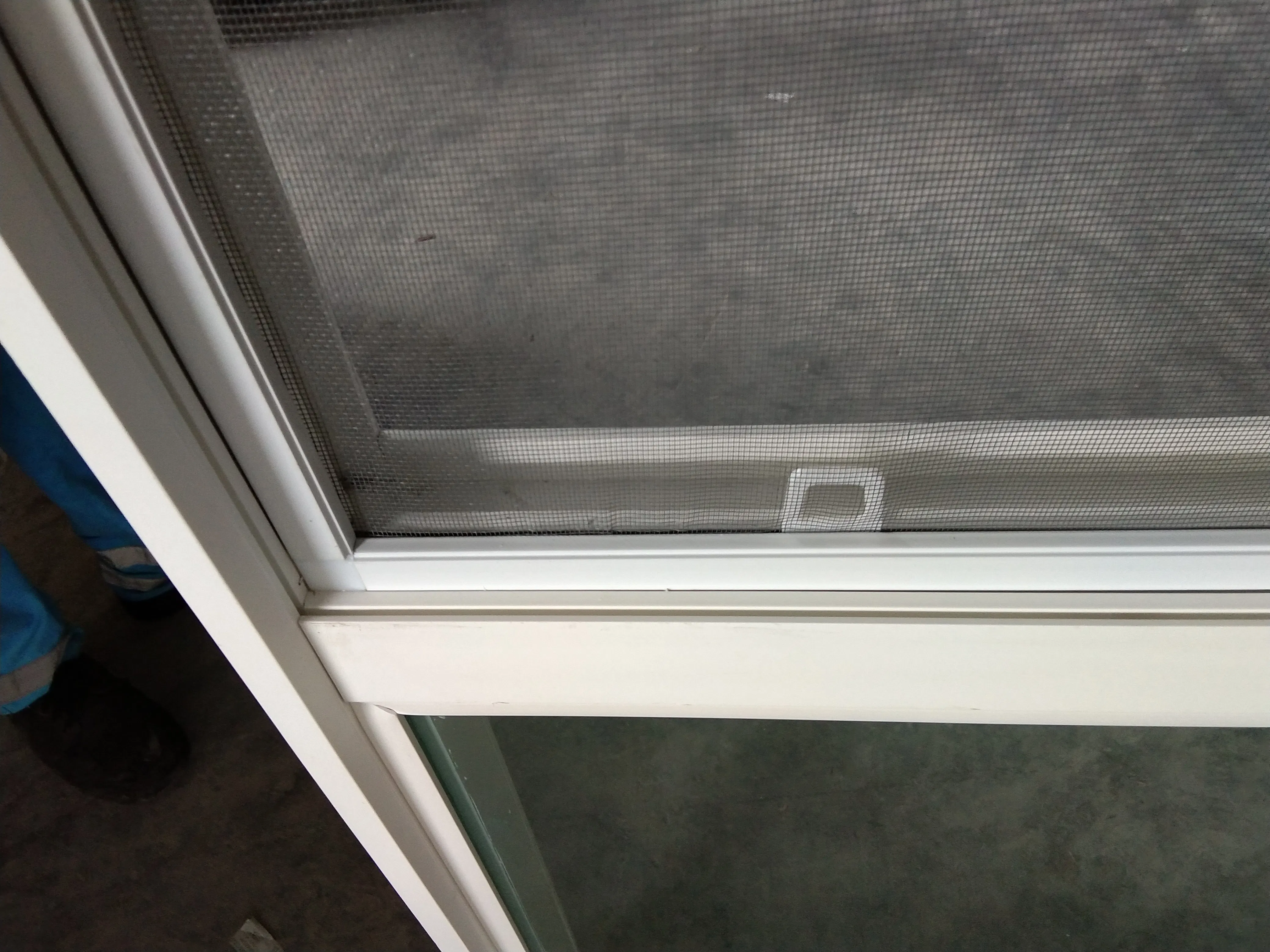 American Resistant Nfrc Insulation Approved Vinyl Double Hung Customized Size PVC UPVC Sliding Windows