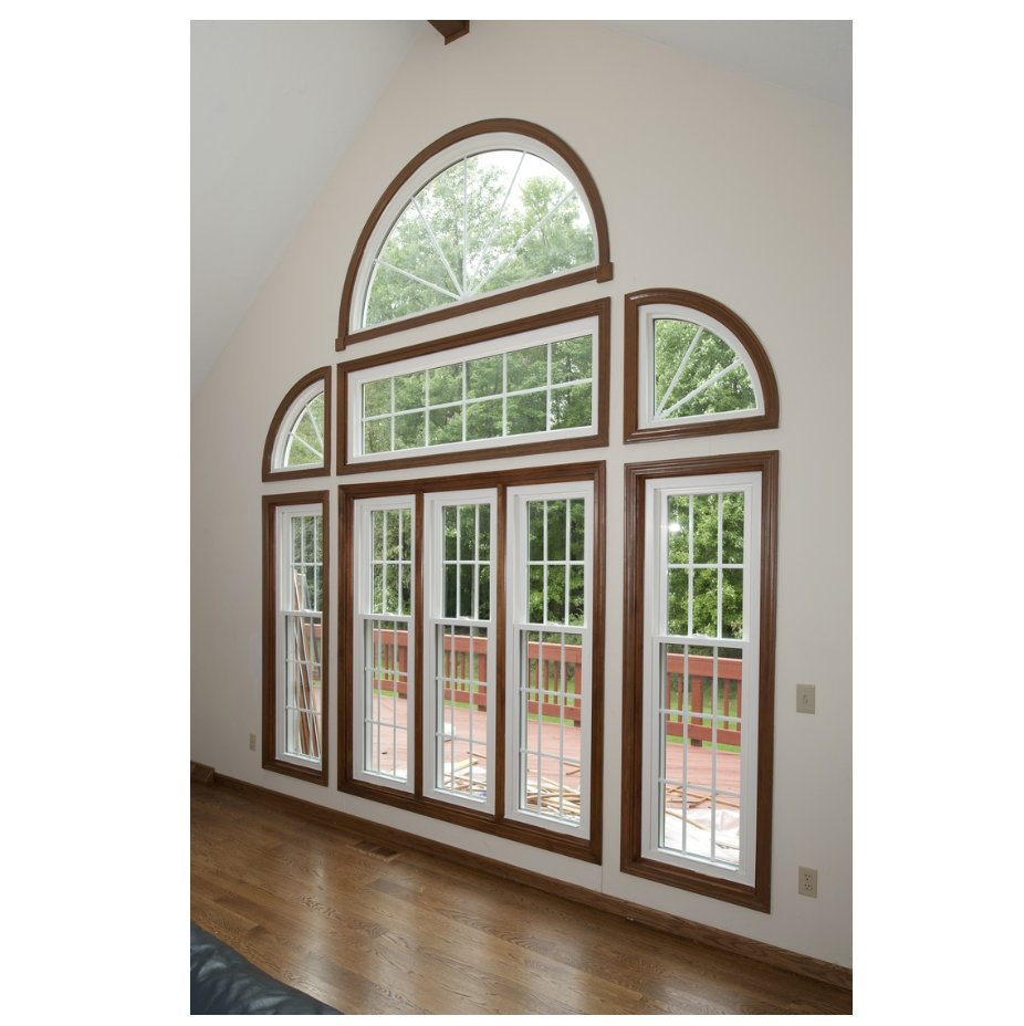High Quality Casement Aluminum Window with Insulation and Durability