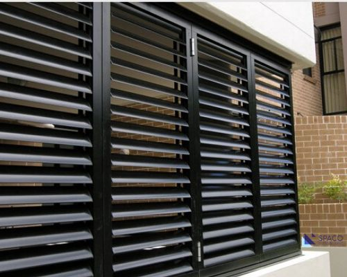 Philippines Vietnam Standard China Manufacturer Aluminum Profile Waterproof Aluminium Blind Shutter Louver Jalousie Window Attic Louvre Blade Windows