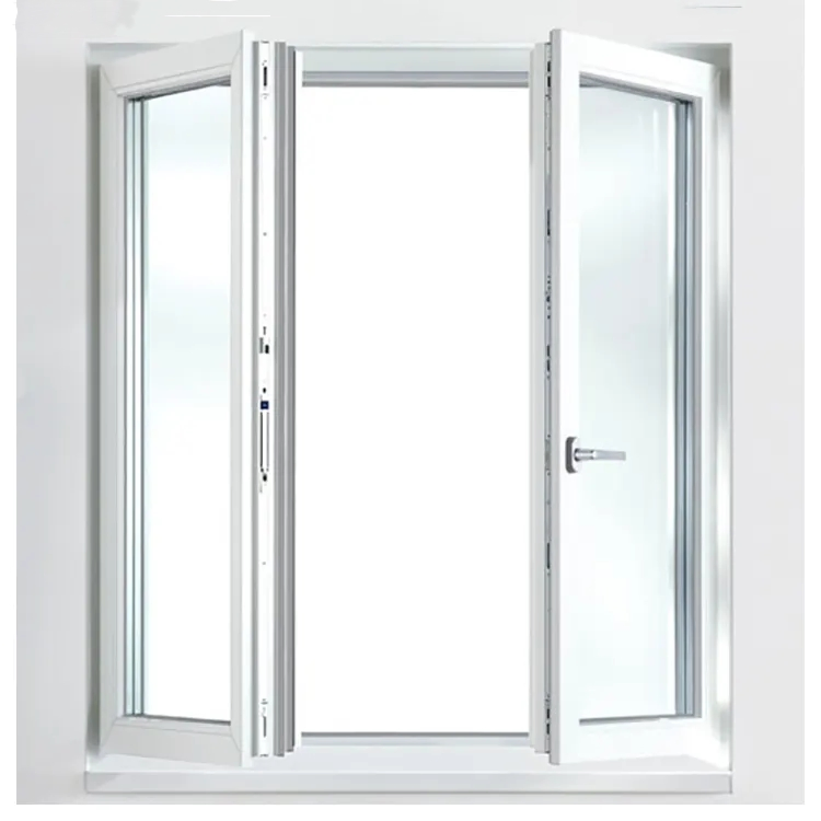 Manufacturer Supplier Aluminium Bow Bay Double Insulation Glass Casement Bay Window