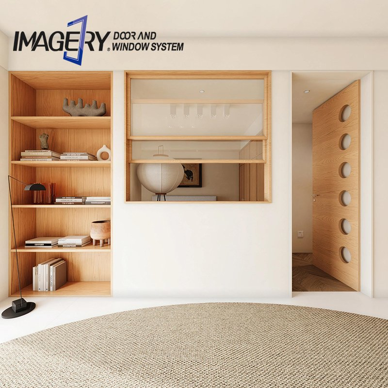 Latest Design Double Single Hung Tempered Glass Aluminum Vertical Sliding Window