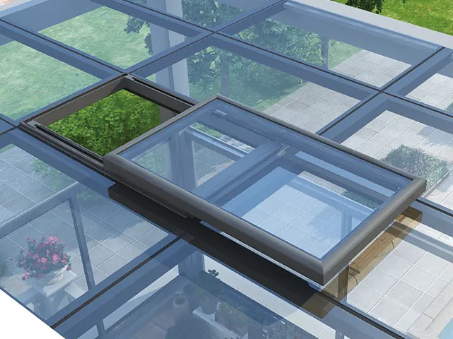 Electric Sliding Skylight