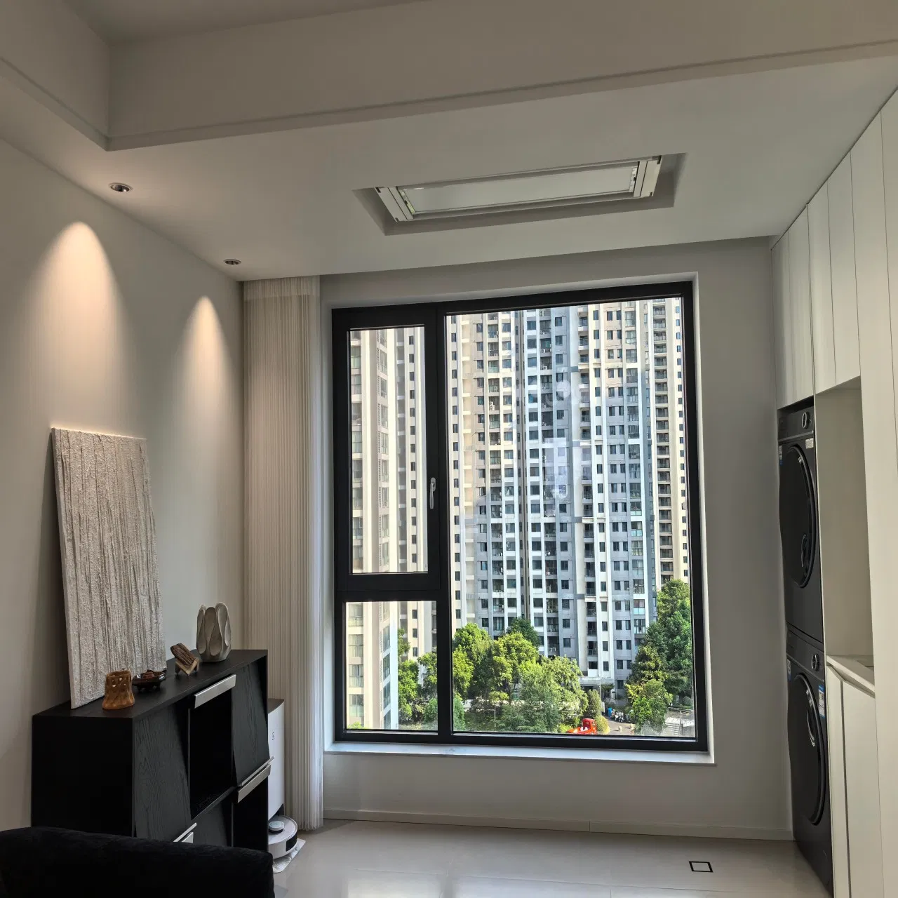 2. Soundproof Aluminum Aluminium Casement Double Glazing Window Utilizing Insulated Glass Construction for Effective Noise Reduction Home Window