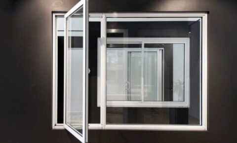 Custom Double Glazing Aluminum Window Triple Glazed Fixed Picture Window