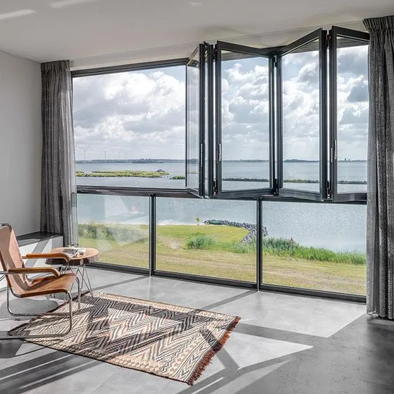 Aluminum Folding Window Detail