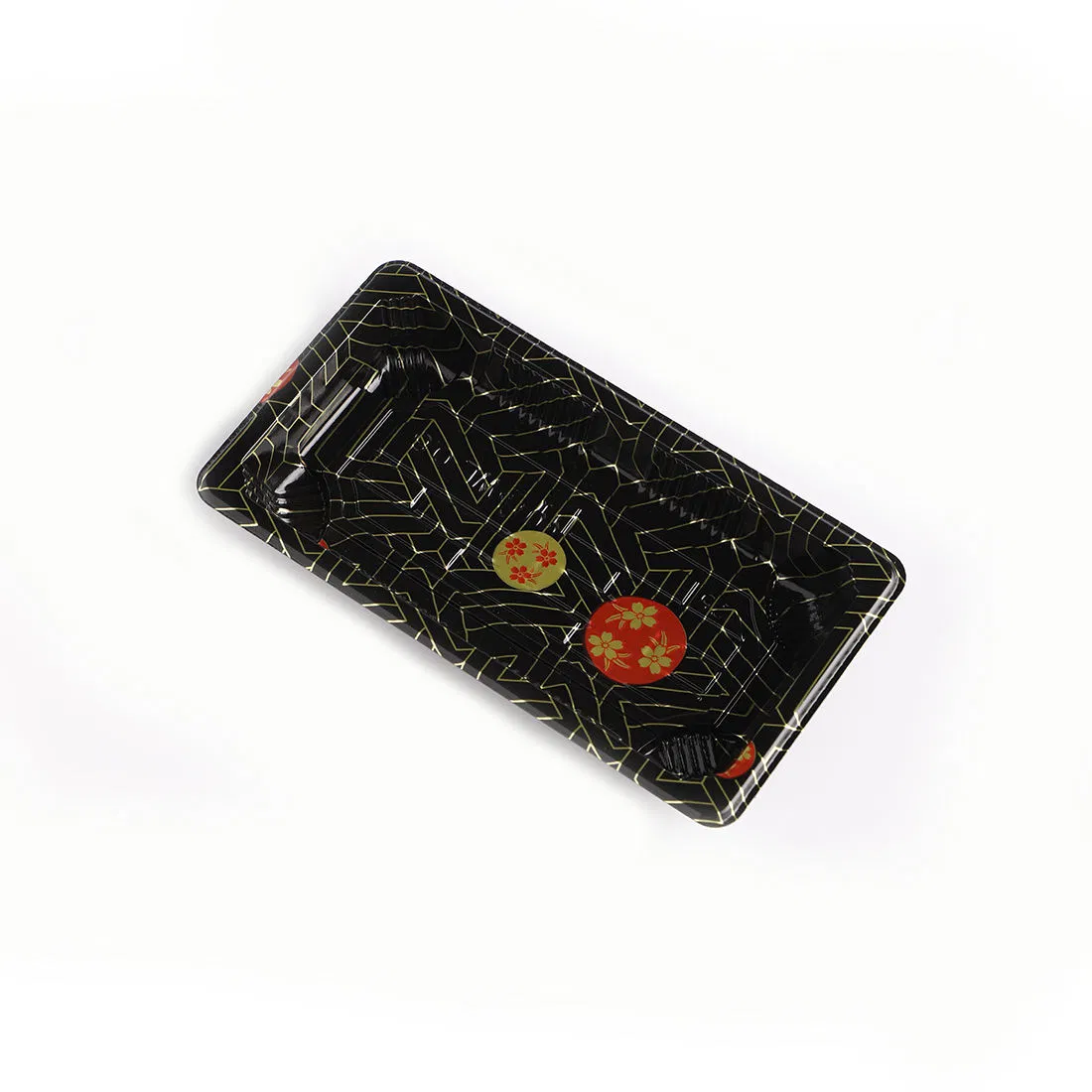 Sushi Square Kraft Biodegradable Disposable Food Packaging Box Handle Stamping for Sushi Salad Sandwich Noodle