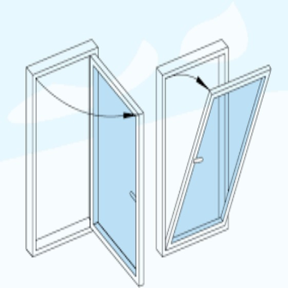 Affordable PVC/UPVC Inward Opening Hopper Window – Durable &amp; Stylish for Any Space