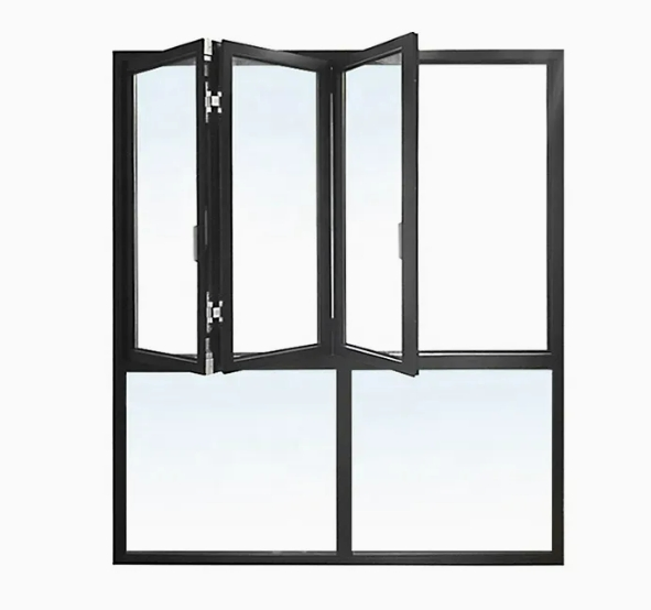 Interior Panoramic Double Glazing Picture Fixed Window Thermal Break UPVC PVC Fixed Window