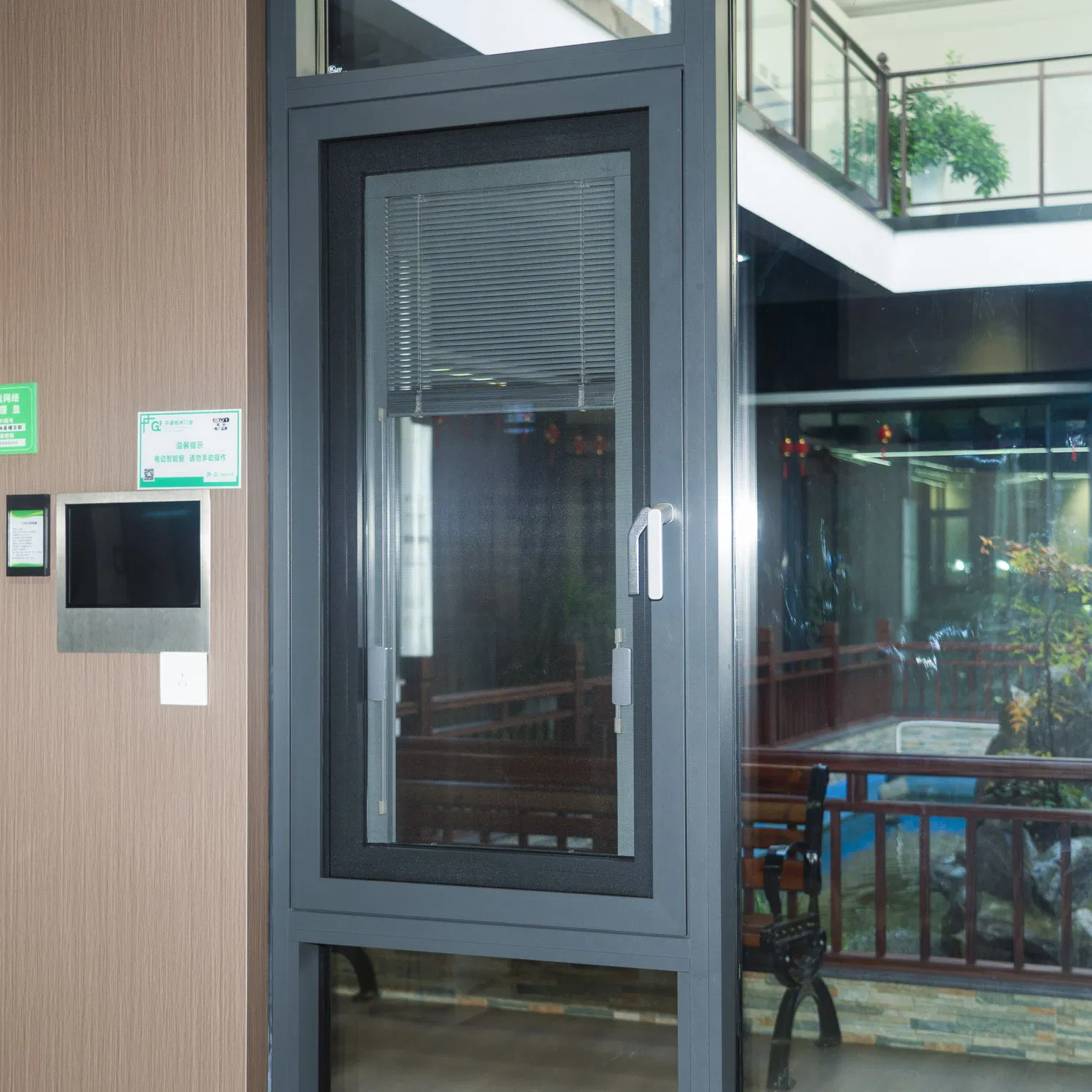 Premium Aluminium Casement Window with Enhanced Security Features